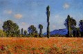 Poppy Field Claude Monet